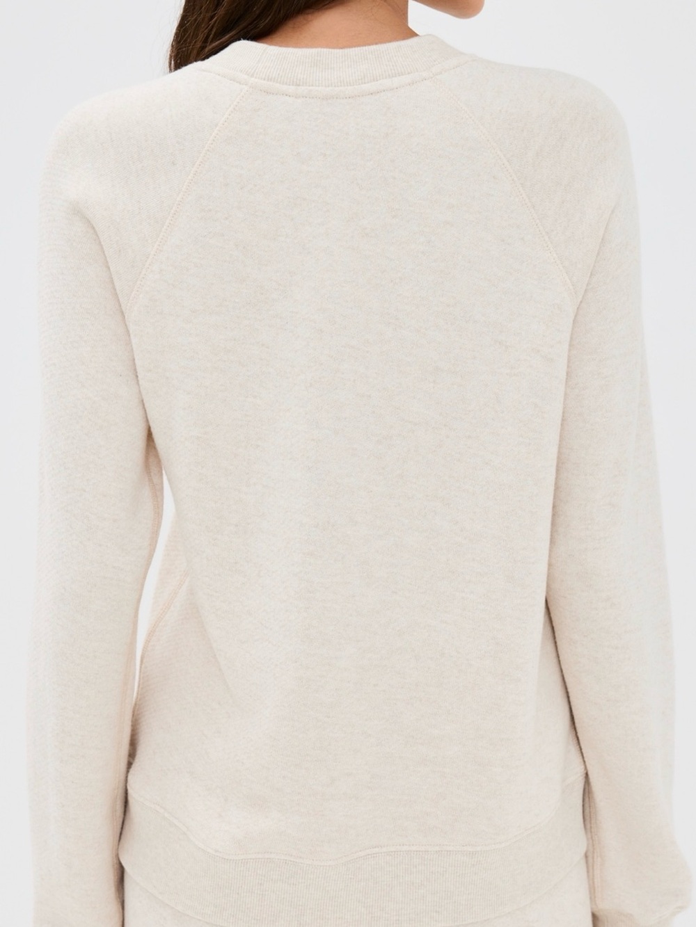 Jenni Kayne Saturday Sweatshirt beige size Medium - Picture 2 of 5